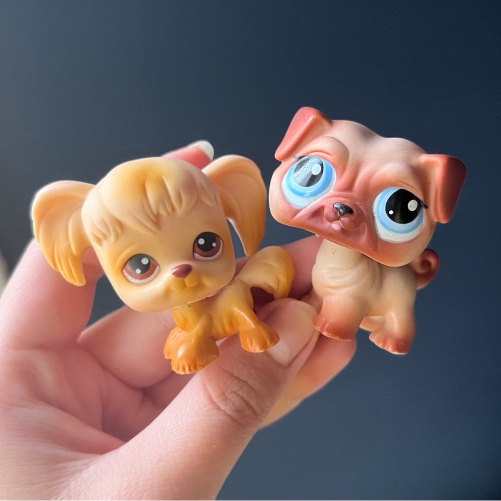 LPS pug & yorkie